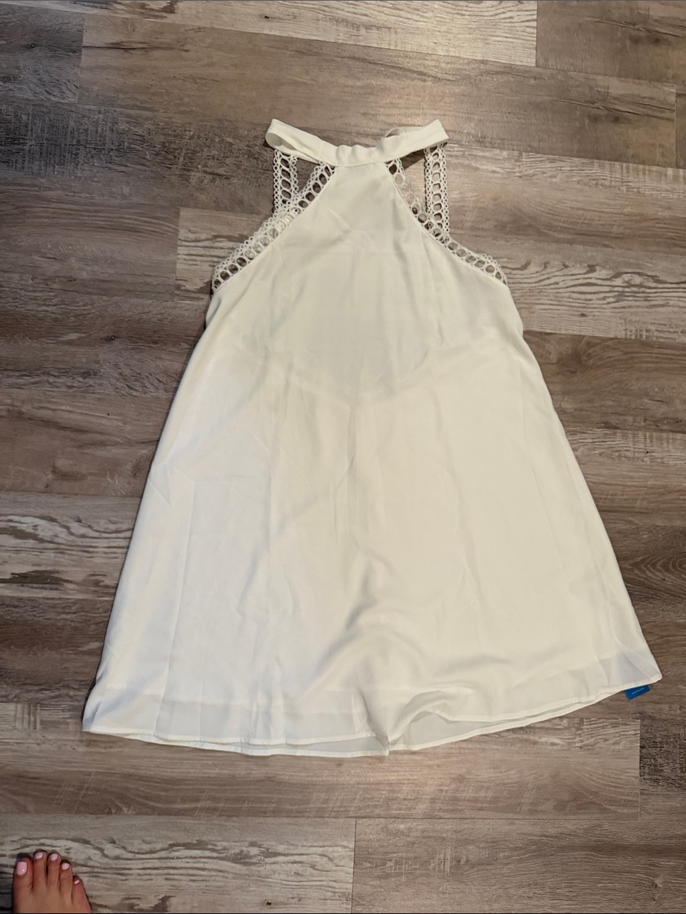 Cupshe white Crochet Halter Camisole